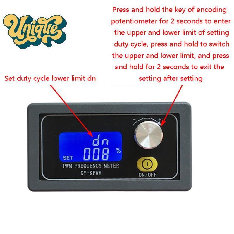 (Unique) เครื่องกําเนิดสัญญาณ XY-KPWM 1-Channel 1Hz-150KHz PWM Pulse Frequency Duty Cycle
