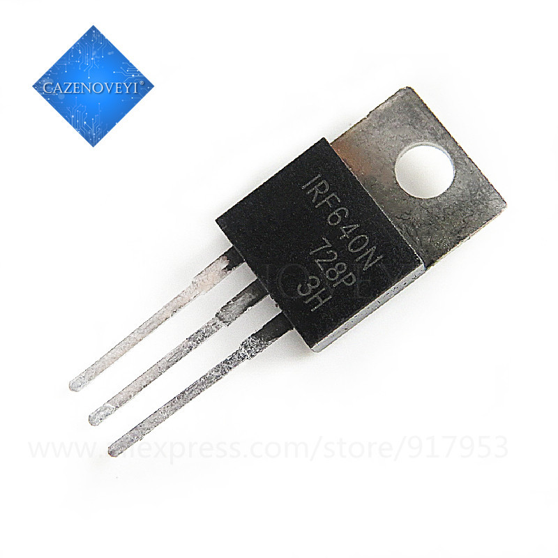 10 ชิ้น IRF640NPBF IRF640N IRF640B IRF640 TO-220 ชิปเดิมใหม่