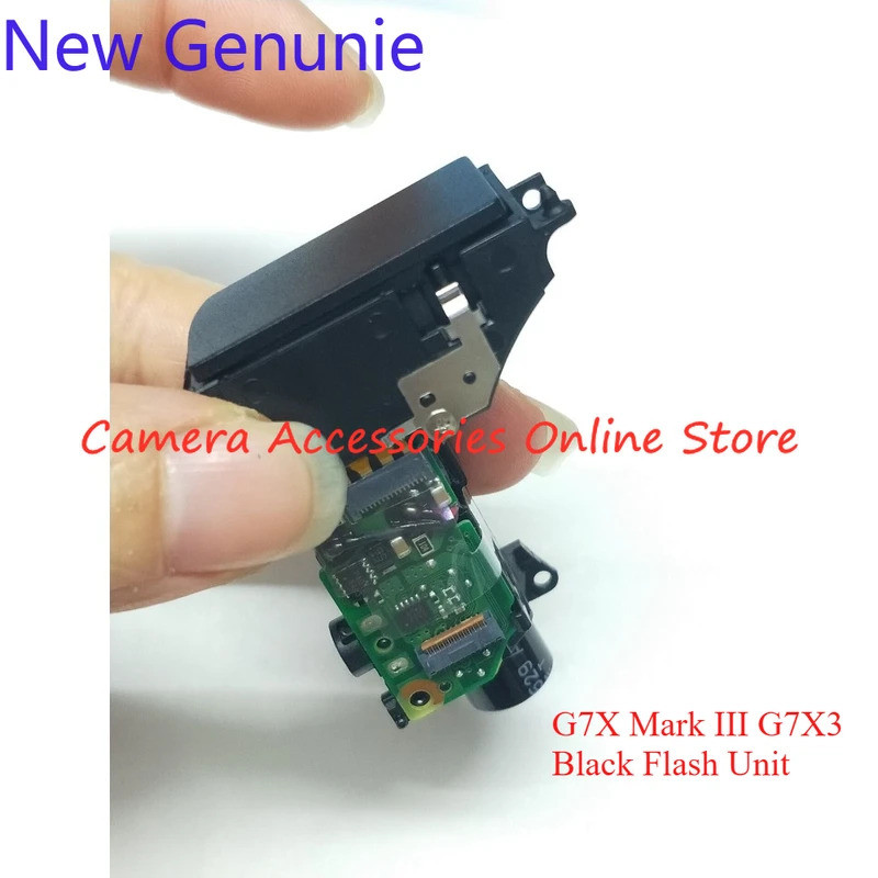 FW สําหรับ Canon Powershot G7X Mark II G7X2 , G7X Mark III G7X3 , G7X III แฟลชโคมไฟสีดําเงินใหม่เดิม