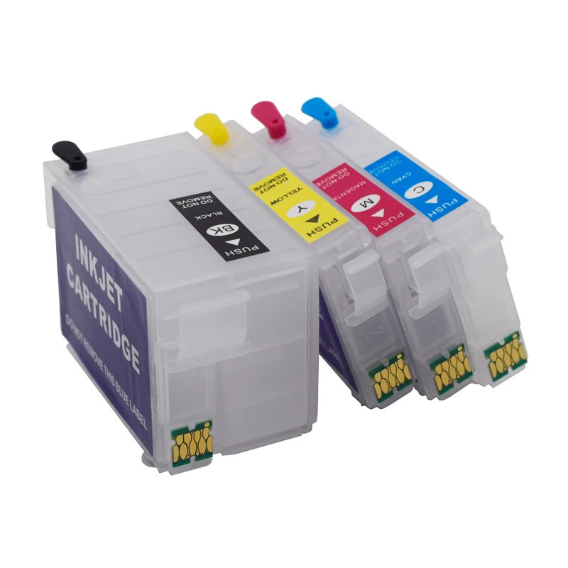 FW 252xl ตลับหมึกรีฟิลพร้อมชิปรีเซ็ตอัตโนมัติสําหรับ Epson WF-3620, WF-3640, WF-7110, WF-7610, WF-76