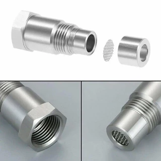 COD อะแดปเตอร์เซนเซอร์ออกซิเจน O2 M18x1.5 สแตนเลส 304 ใช้ได้กับรถทุกรุ่น