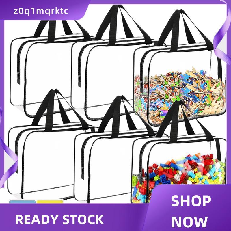 z0q1mqrktc ถุงเก็บของเล่นขนาดใหญ่พร้อมฉลาก, Reusable Clear PVC Board Game Storage, Travel กันน้ํา Or