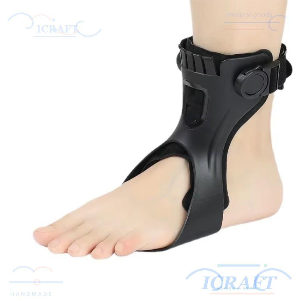 ICRAFT AFO Foot Drop Brace สายรัดข้อเท้าน้ำหนักเบาสำหรับกายภาพบำบัดและ.Varus Foot Correction ปรับการเดินได้