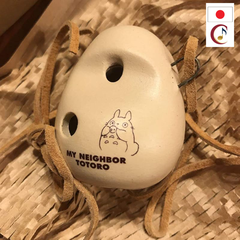 Ghibli Museum Exclusive Totoro Clay Whistle Ocarina/From Japan
