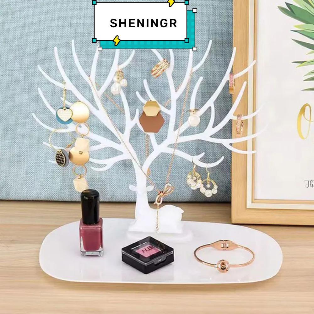 SHENING5R ขาตั้งจอแสดงผลเครื่องประดับ,แหวน PP สร้อยคอชั้นเก็บ,ทนทานสร้อยข้อมือ