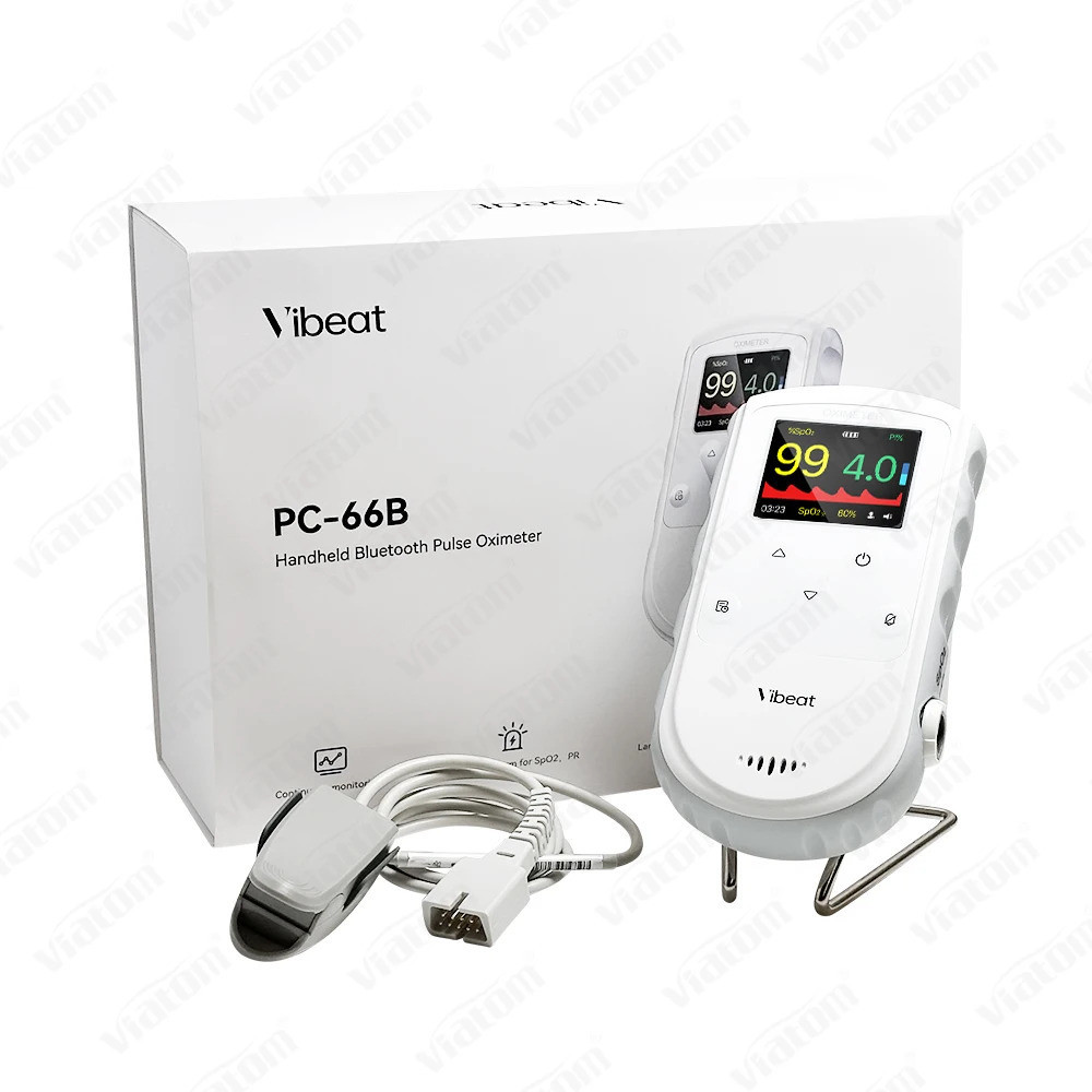 Vibeat PC66B ฟรี App Pulse Oximeter Spo2 Probe ออกซิเจนในเลือด Probe ทารกแรกเกิด PULSE Oximeters*&*-