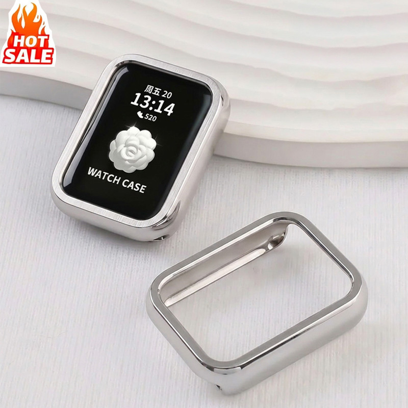 เคสพีซีกลวงเข้ากันได้สําหรับ mi band 10 Pro Case (ไม่มีฟิล์ม) ฝาครอบป้องกันกันชนกันกระแทกสําหรับ mi band 10 Pro Ceramic