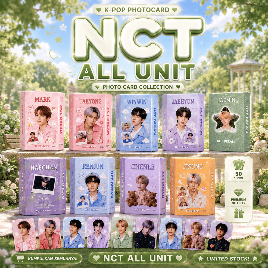 NC7//ALL_U-N!TOLOGRAM LOMOCARD GLITTER KPOP RANDOM | การ์ด LOMO ภาพถ่าย KPOP FANMADE UN0/F!C14L KPOP