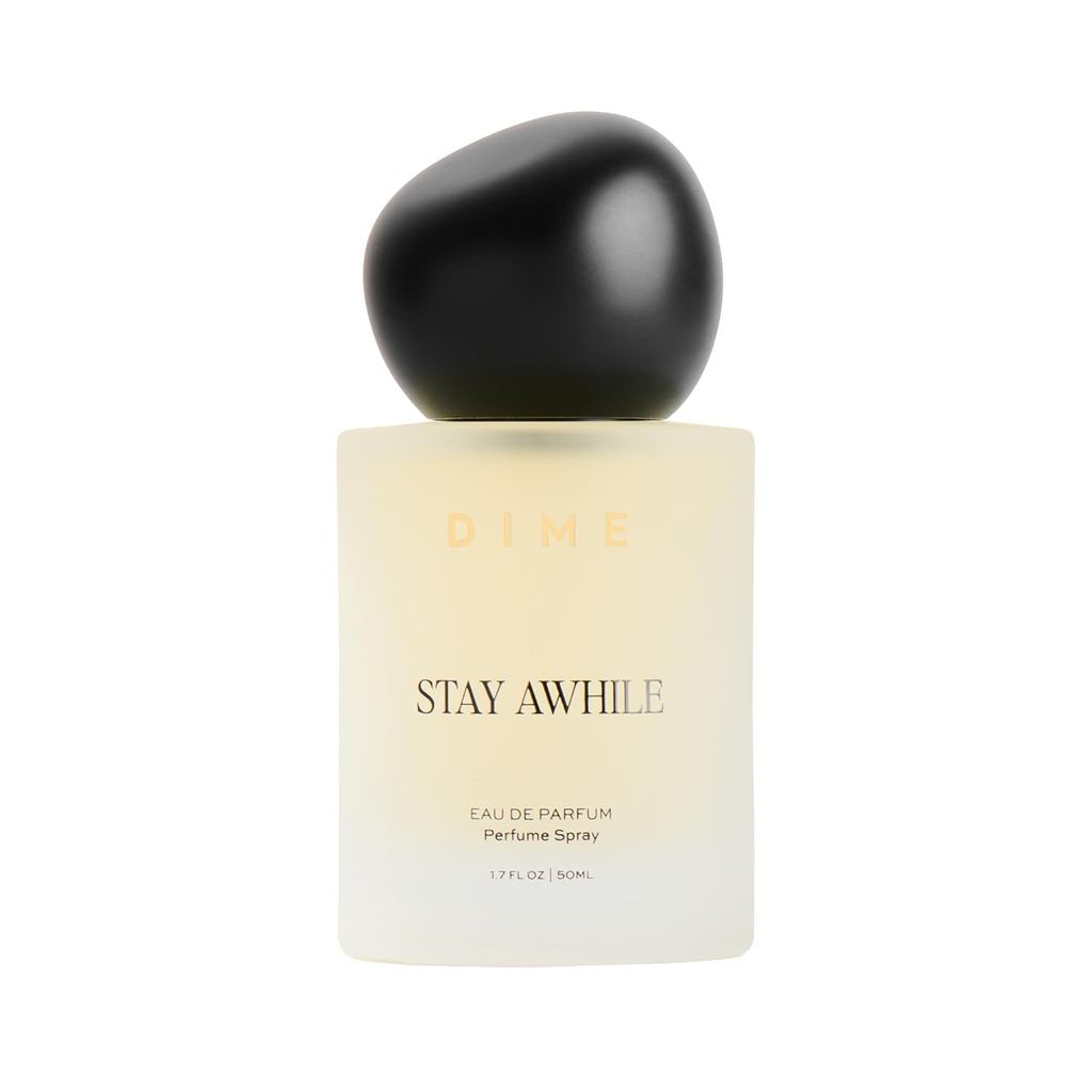 DIME Beauty Stay Awhile Ladies Perfume, Warm Food ประกอบด้วยพิสตาชิโออบ, Cashmere Musk และ Vanilla B