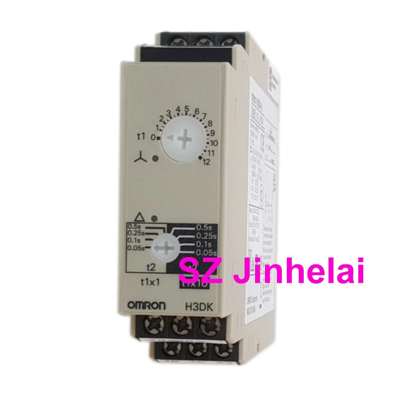 รีเลย์เวลาโซลิดสเตตแท้ H3DK-F H3DK-G 24-240VAC/DC