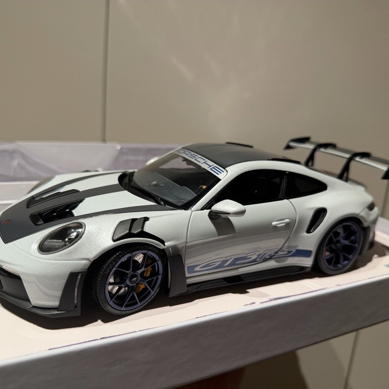 Mini Cut minichamps 1/18 Porsche Porsche 911 (992.1) GT3 RS New Taipei Circle Speed Edition Ice Grey