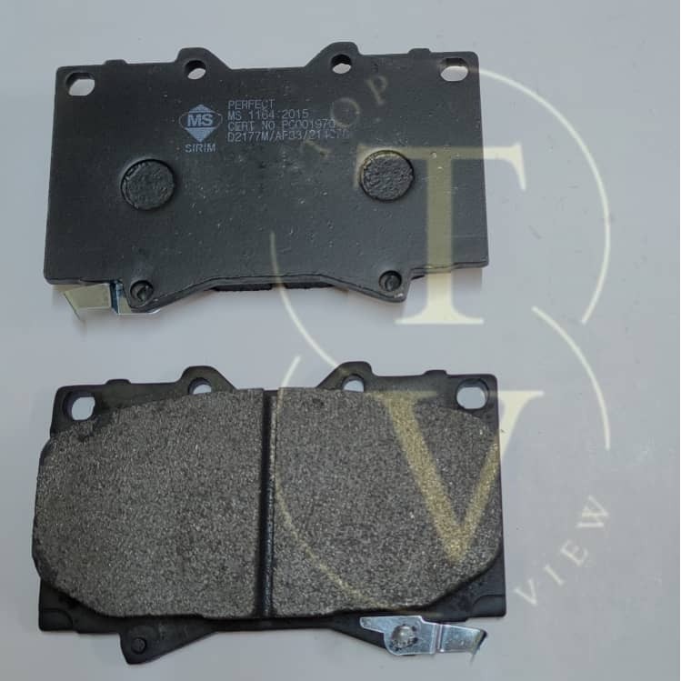 TOYOTA LAND CRUISER NINJA HBS101V , NINJA KING HDJ100 , HZJ78R , HZJ79R , LEXUS LX470 ผ้าเบรคหน้า D2