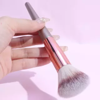 พร้อมส่ง! แปรงปัดแก้มแบบพกพาอเนกประสงค์แป้งฝุ่นแป้งเล็บเครื่องมือเสริมความงามบนใบหน้าแบบใช้คู่แต่งเล็บและแต่งหน้า