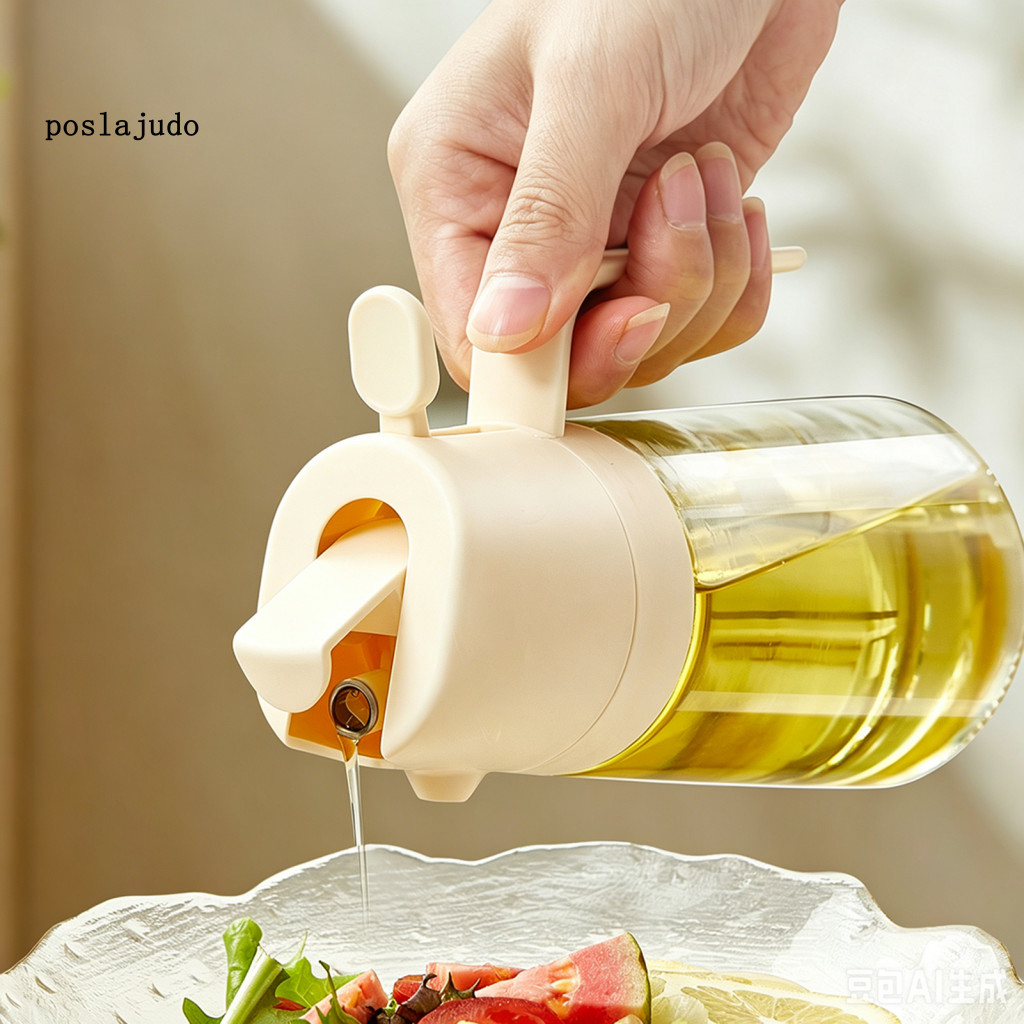[poslajudo] Fine Mist Oil Sprayer ขวดสเปรย์สําหรับน้ํามันแก้ว Sprayer ขวด 2-in-1 Olive Oil Mist Mist