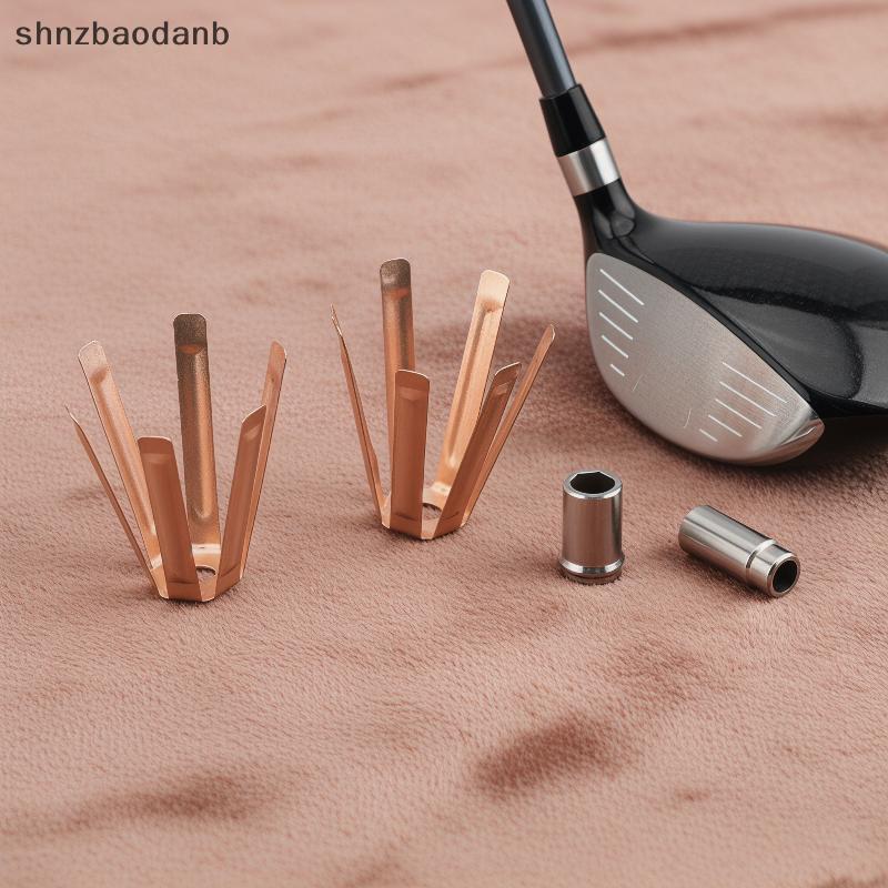 [SHNZFF] Pro Golf Club Shaft Adapter 0.335 0.350 Featuring Solid Brass Shims สําหรับ Club Head YBUI
