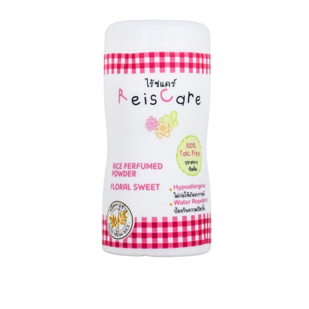 ไร้ซแคร์ แป้งเด็กฟลอรัลสวีท ReisCare Baby Powder Rice Care Floral Sweet 40g.