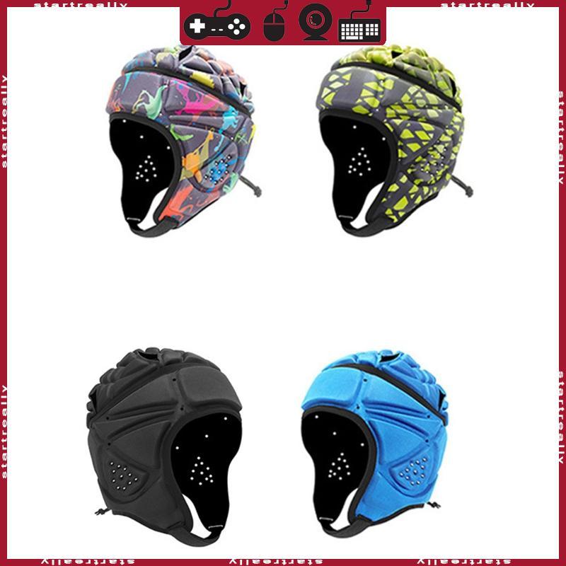 ST Rugby Helmet Rugby Headguard Rugby Headgear Protector Soft Protective Helmet