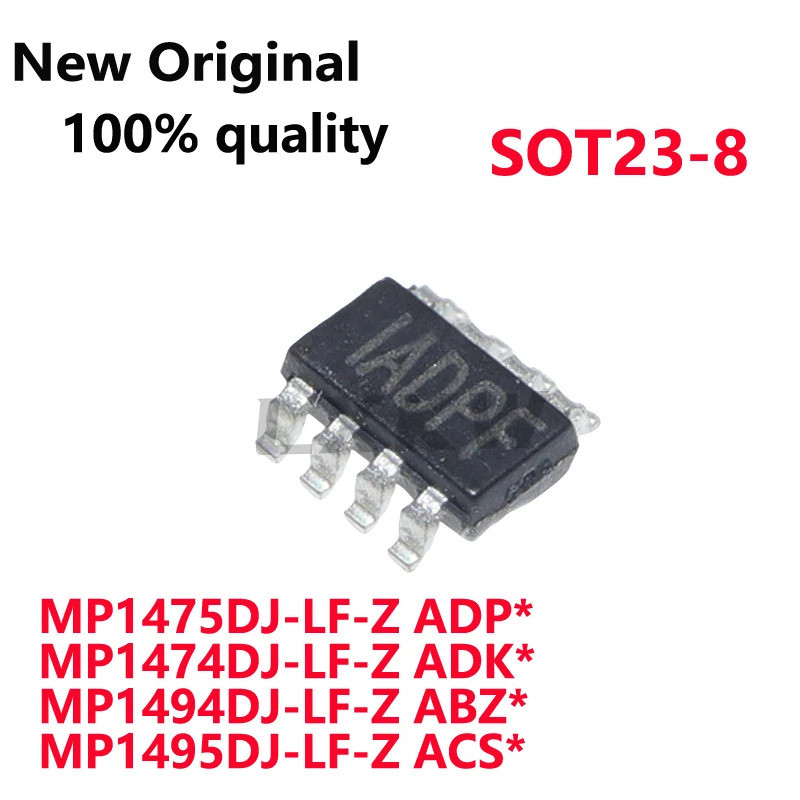 5/PCS ใหม่ Original MP1475DJ-LF-Z ADP* MP1474DJ-LF-Z ADK* MP1494DJ-LF-Z ABZ* MP1495DJ-LF-Z ACS* IC23