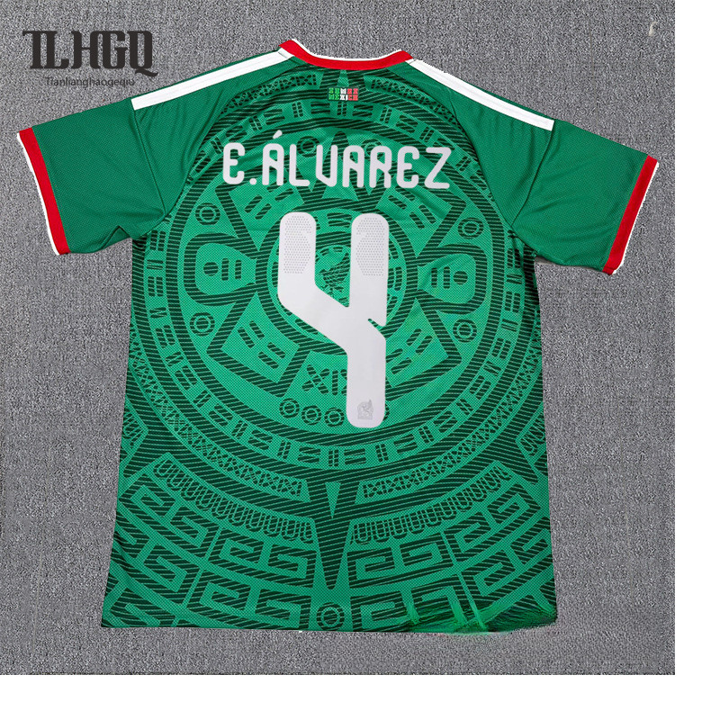 เสื้อเม็กซิโก 2026 ฟุตบอลโลก เบอร์ 11 เบอร์ เสื้อยืดเจอร์ซีย์ 9 ตัว