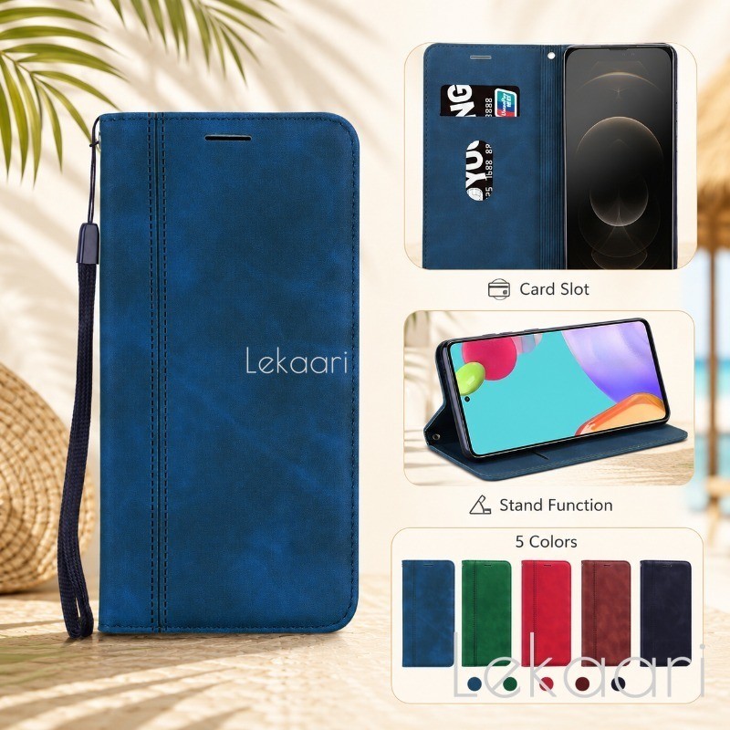 กระเป๋าสตางค์สําหรับOPPO A98 A96 A91 A92S A94 A93 A74 A92 A72 A52 A79 A74 A95 A57 A77 A57S A77S A57E