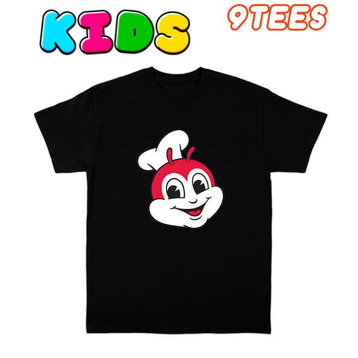 JOLIBEE TSHIRT สําหรับเด็ก PRINTED TSHIRT ผ้าฝ้ายคุณภาพดี Unisex