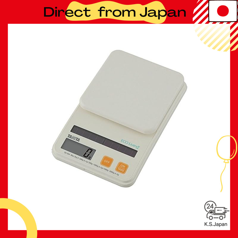 Tanita Cooking Scale Kitchen Scale Solar 2kg 1g Unit Orange SD-004 OR