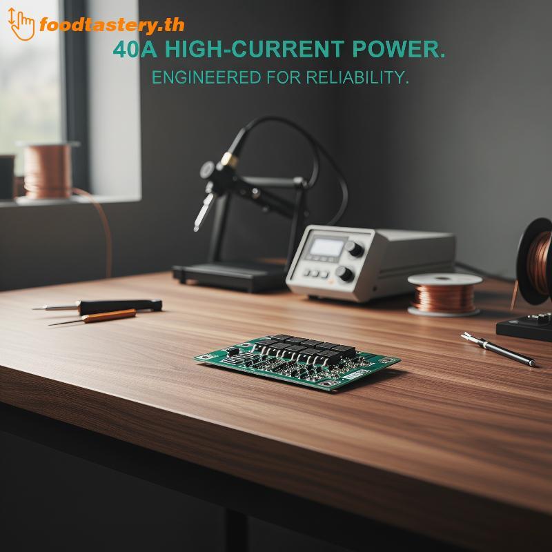 FTY 3S/4S 40A 60A Li-ion แบตเตอรี่ Charger ป้องกัน 18650 BMS สําหรับเจาะมอเตอร์ N