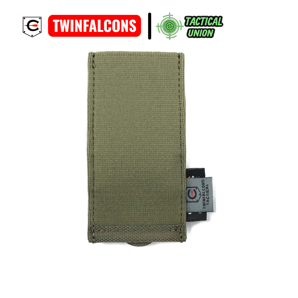 TWINFALCONS ELASTIC SINGLE 9MM MAG POUCH[TW-M094]