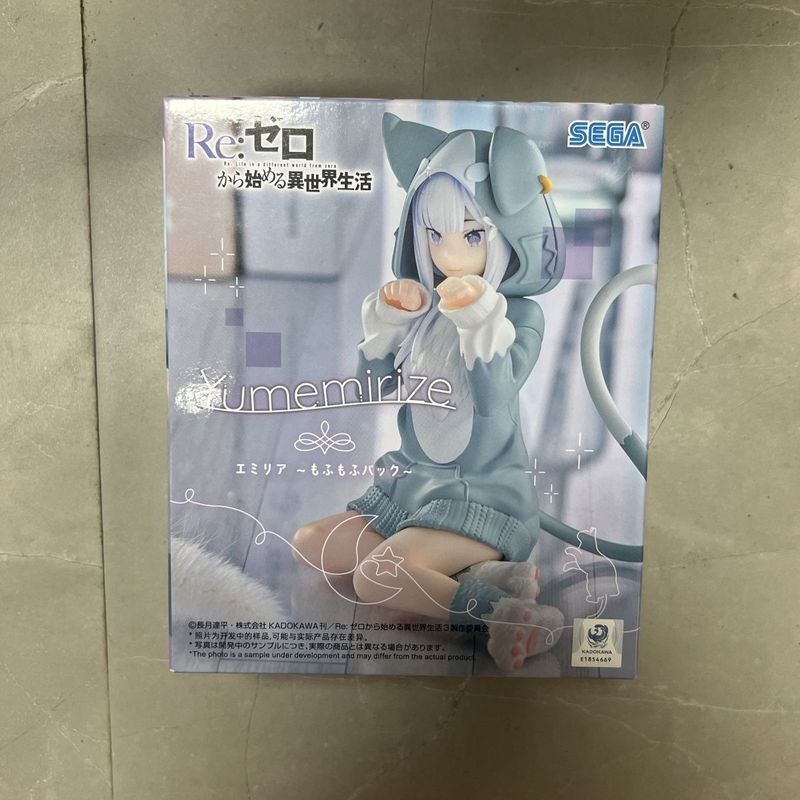 【พร้อมส่ง】re zero emilia rem figure เวอร์ชันญี่ปุ่น SEGA RE Zero-Starting Life ใหม่ล่าสุดในอีกโลกหนึ