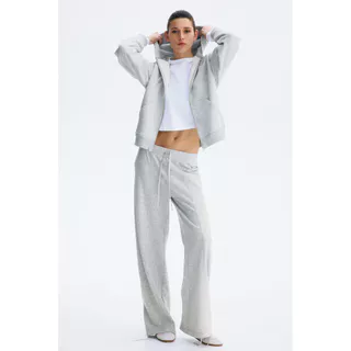 H&M(เอชแอนด์เอ็ม) เสื้อฮู้ดซิปหน้า Women Zip-through hoodie 1321655_2