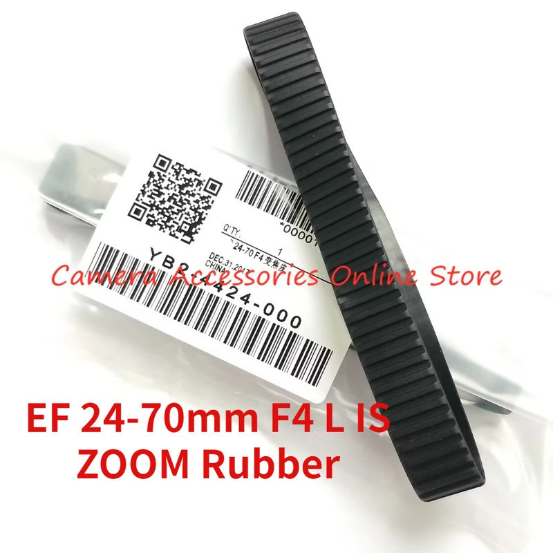 FW ใหม่สําหรับ Canon EF 24-70 มม.F4 L IS USM เลนส์ซูมแหวนยาง Grip Cover YB2-4422 YB2-4424 24-70 F/4 