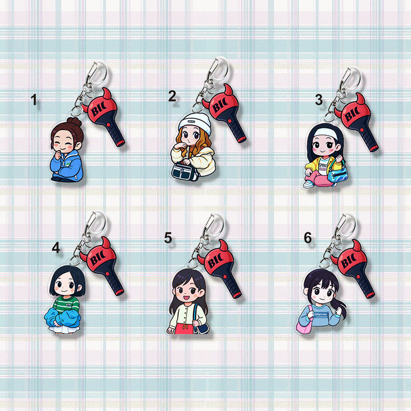 BABYMONSTER สินค้า RAMI Lee Cha-Ren AHYEON Kawai Ruhua ASA พวงกุญแจ 15375.21 ALF