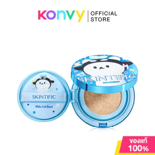 SKINTIFIC Perfect Stay Velvet Matte Cushion [Limited Edition] คุชชั่นโพก้าซัง 11g คุชชั่นเนื้อแมทลิมิเต็ดอิดิชัน