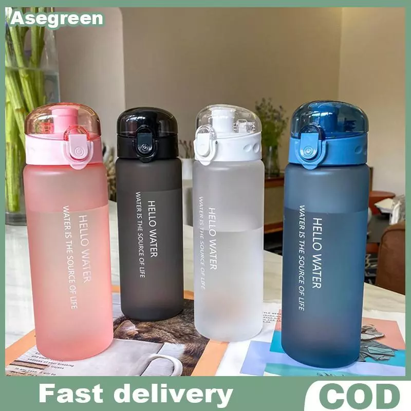[Asegreen] 780ml ขวดน้ําแบบพกพาสําหรับดื่มชาแก้วกีฬากลางแจ้งอุปกรณ์ตั้งแคมป์