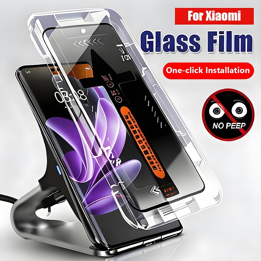 ฟิล์มกันมองกันเสือก สำหรับ Xiaomi Mi 11 12 13 14 15 17 Ultra Redmi Note 13 14 15 Pro 5G ป้องกันหน้าจอความเป็นส่วนตัว