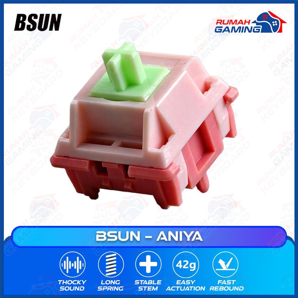 SWITCH - BSUN ANIYA - 5 PIN - 42g - PCB MOUNT - LINEAR - 5 ชิ้น