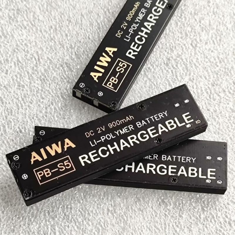 Aiwa aiwa Walkman แบตเตอรี่ pbs5 แบตเตอรี่ลิเธียมเทป Walkman แบตเตอรี่ลิเธียม