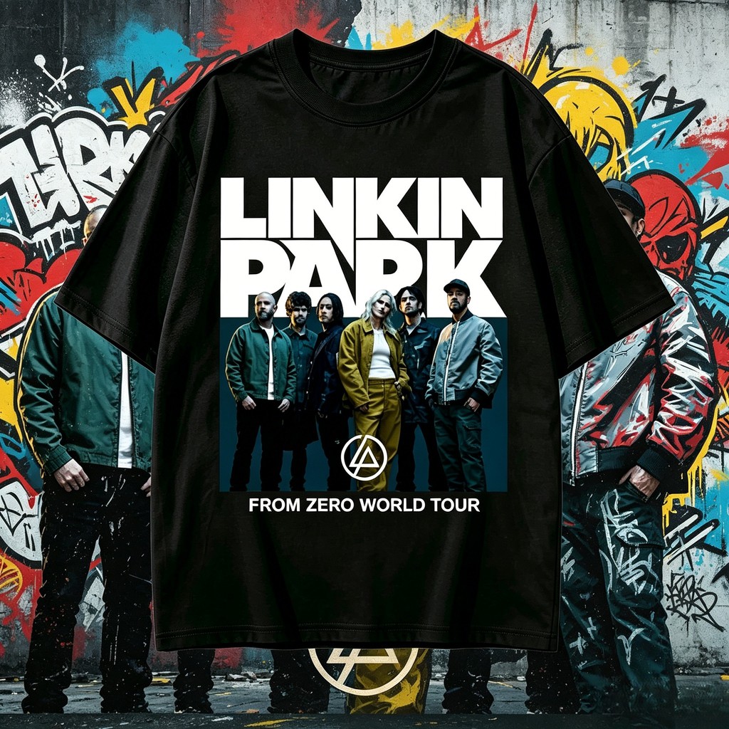 เสื้อยืด Linkin park จากทัวร์เป็นศูนย์ 2026 เสื้อยืดวง Linkin park noota 	 เสื้อยืดผู้ชาย
