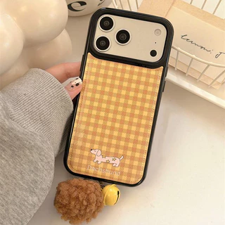 เคสไอโฟน 17 เคสผิวลายสุนัขเวสตี้น่ารัก สำหรับ iPhone 17 Pro Max 16 Plus 11 13 15 Pro 12 14 17 Air เคสกันกระแทก เคสนิ่ม