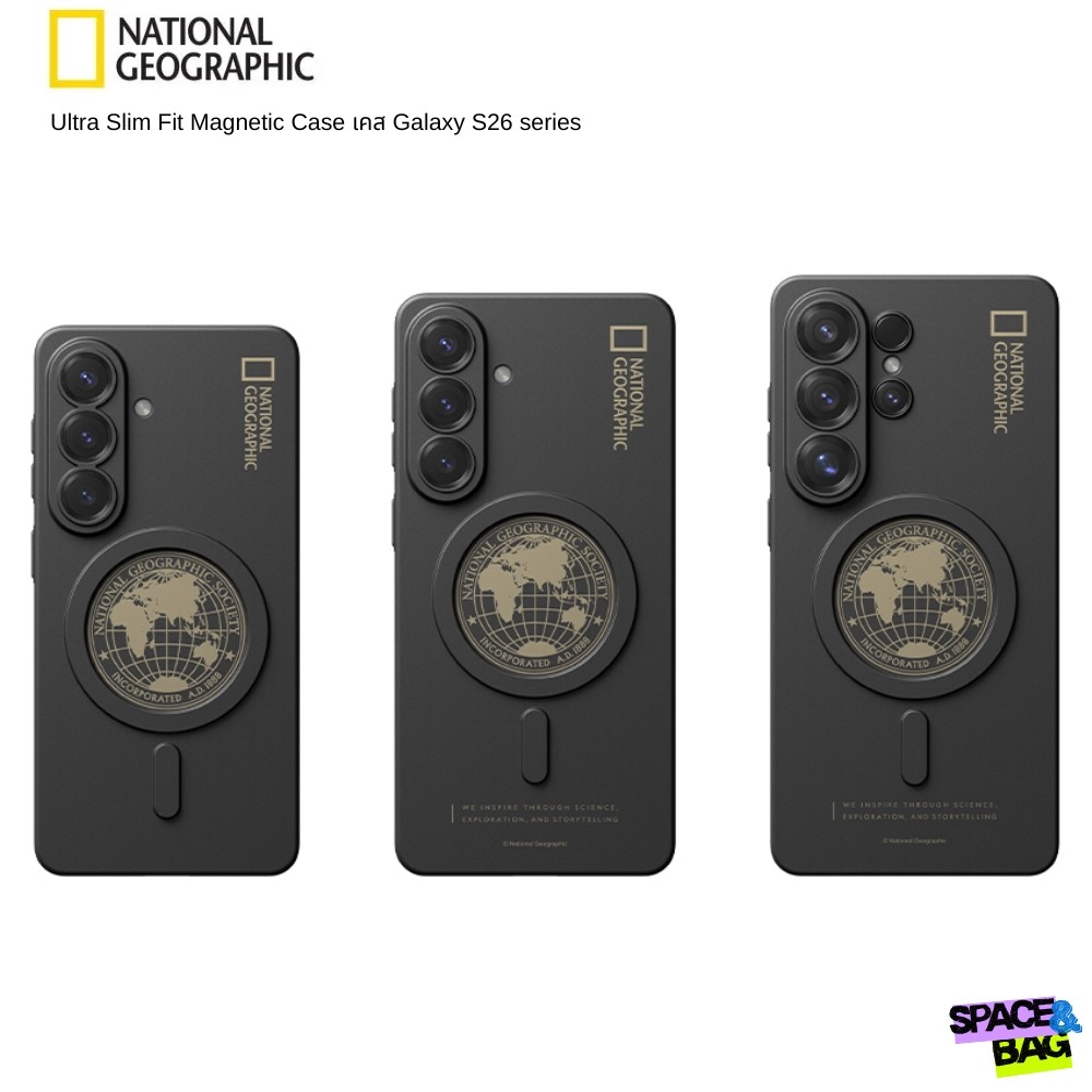 National Geographic Ultra Slim Fit Magnetic Case เคส Galaxy S26 / S26+ / S26 Ultra เคสบางมีแม่เหล็ก
