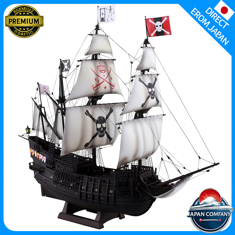 AOSHIMA 1/100 Large Sailing Ship No.12 Pirate Ship Plastic Model