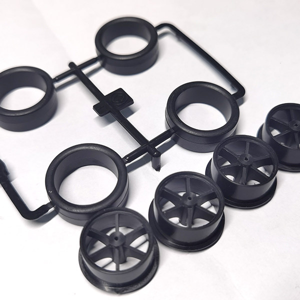[R Model] tamiya tamiya Mini mini4WD อุปกรณ์เสริมขับเคลื่อนสี่ล้อ Seepage Carbon เส้นผ่านศูนย์กลางกล