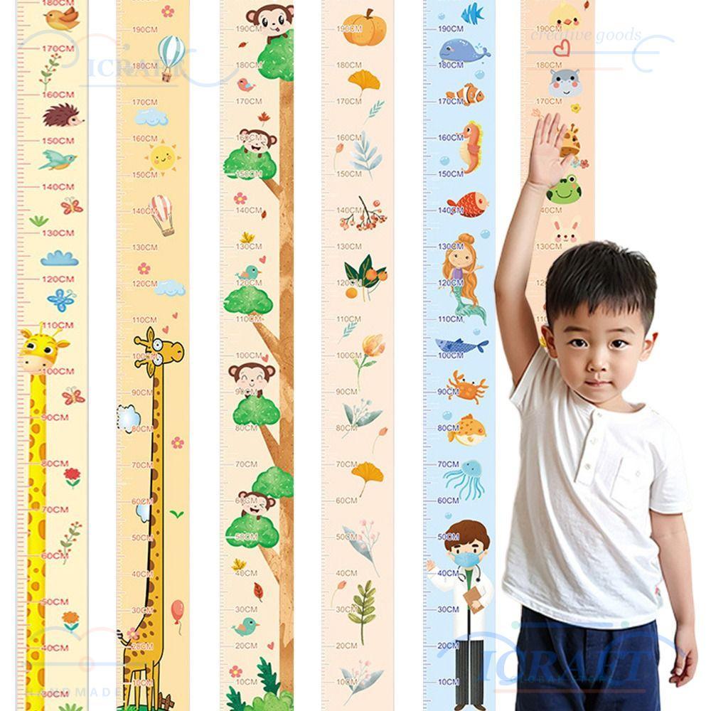 งานฝีมือ สติ๊กเกอร์วัดส่วนสูง, แผนภูมิการเจริญเติบโตของเด็กความสูง 2ม, รูปแบบแคนูแบบถอดได้ที่ทนทาน แผนภูมิการเจริญเติบโตกันน้ําสติกเกอร์ส