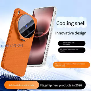 เคสสําหรับ vivo X300 Ultra X300 Pro X300s X300Ultra X300Pro X300 X200 Ultra X200 Pro การปรับแต่งกันกระแทกเคสโทรศัพท์เลนส์ยึดผิวกระจายความร้อนปกหลัง