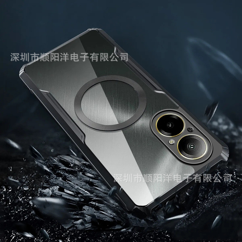 เคสแม่เหล็กเหมาะสําหรับRealme Realme C75 C73 C71 C67 เคสโทรศัพท์อะคริลิคกันกระแทกเคสป้องกัน