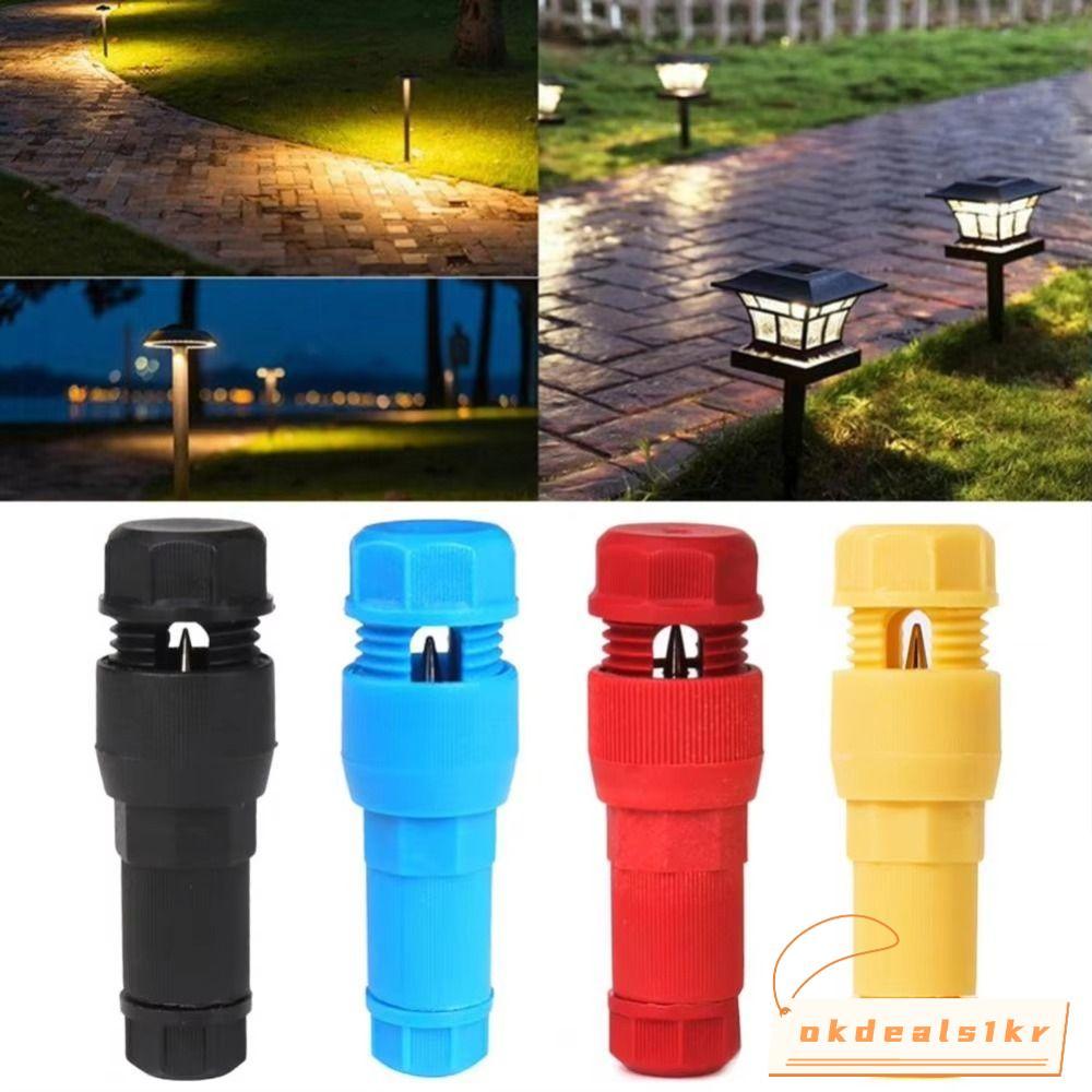 IOKDEALS1 Fastlock ขั้วเจาะ, ประเภทเจาะแรงดันต่ํา Quick Connector, Unbreakable 220V 10A กันน้ํา Quick Crimp Piercing Connector ไฟฟ้ากลางแจ้ง