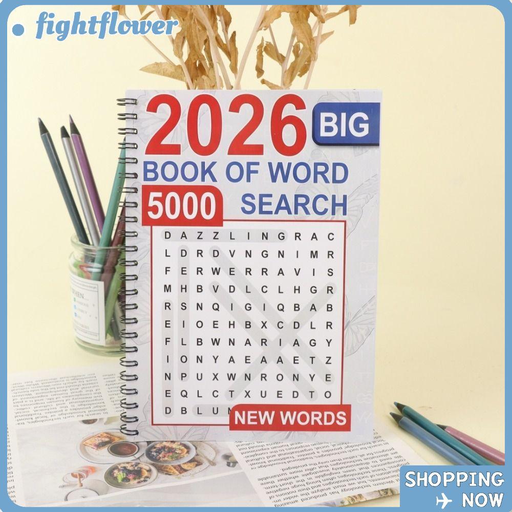 FIGHT Big Book of Word, พิมพ์ขนาดใหญ่ความเครียดบรรเทา Word Search Puzzle Book, การศึกษาผสม Words เกม