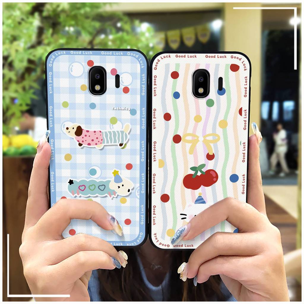 การ์ตูนสัตว์เคสโทรศัพท์สําหรับ Samsung Galaxy J4 2018/J400F Dirt-proof ป้องกันกันกระแทก Anti-knock ท