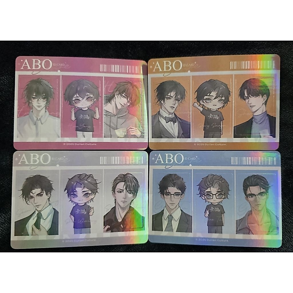 [พร้อมส่ง] การ์ด Sticker ABO DESIRE