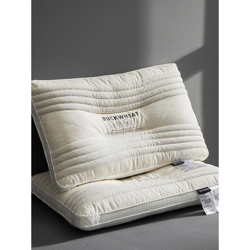 Class A Five-Star Hotel Herbal Sleep Aid หมอนกระดูกสันหลังส่วนคอ Aid Sleep Buckwheat ในครัวเรือน Cas
